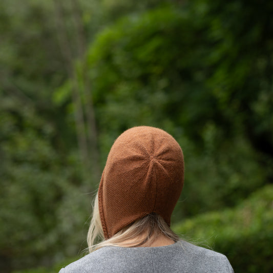 brown Women’s Cashmere Winter Hat