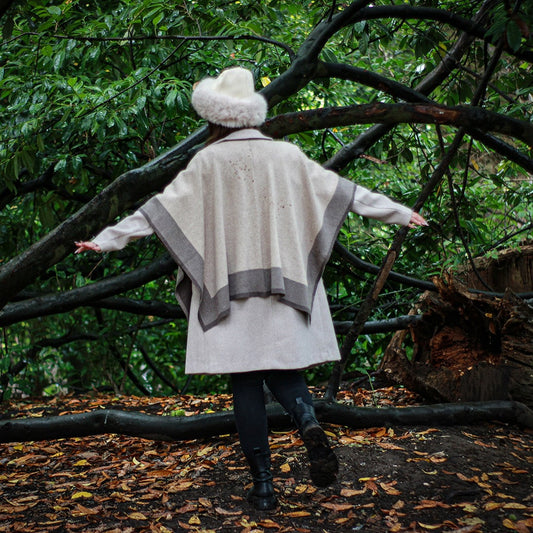 Luxurious Cashmere Women's Wrap, Cape, and Shawl – Elegant, Versatile, and Perfect Gift for Her