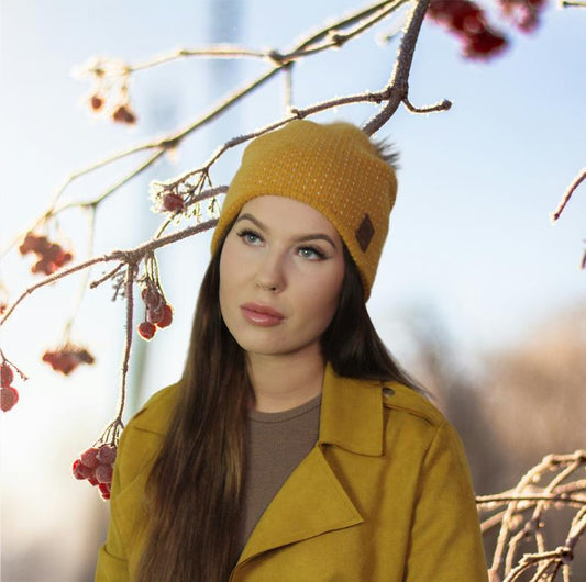Bonnet en cachemire pour femme, chapeau en cachemire pour femme, bonnet à pompon en fausse fourrure de cachemire pour l'hiver chaud, cadeau pour elle