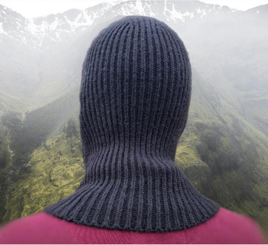 Cashmere lightweight ski bicycle sports balaclava helmet hat beanie, neck protection, unisex beanie