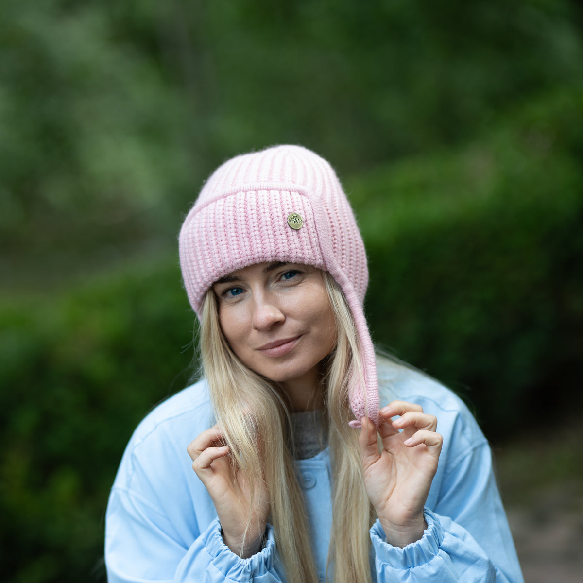 pink-cashmere-hat-winter-beanie