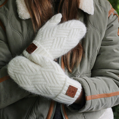Cashmere Hat & Mittens Set