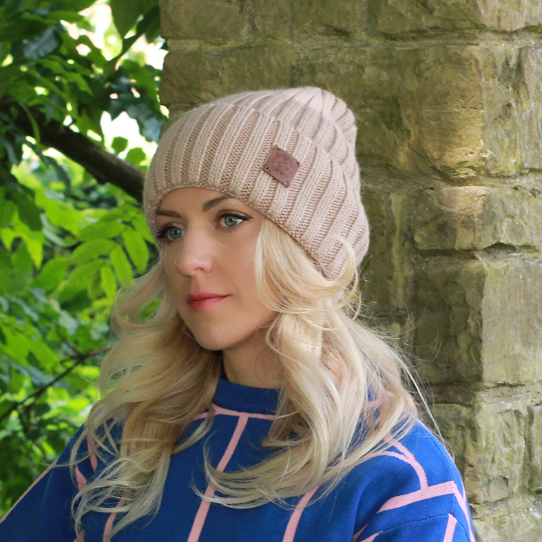 Bonnet femme doublé de soie et cachemire, bonnet coupe-vent d'hiver, idéal pour les cheveux épais, bouclés et sans frisottis, cadeau pour elle