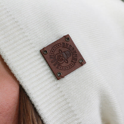 Kaschmir-Wintermütze für Damen – Weiche Doppelschicht-Beanie, warme und atmungsaktive Strickmütze, elegantes Kaltwettergeschenk für sie