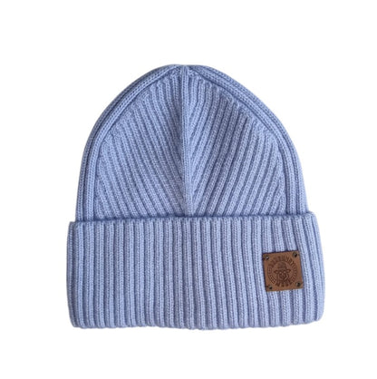 sky blue Satin-Lined Men’s Cashmere Beanie