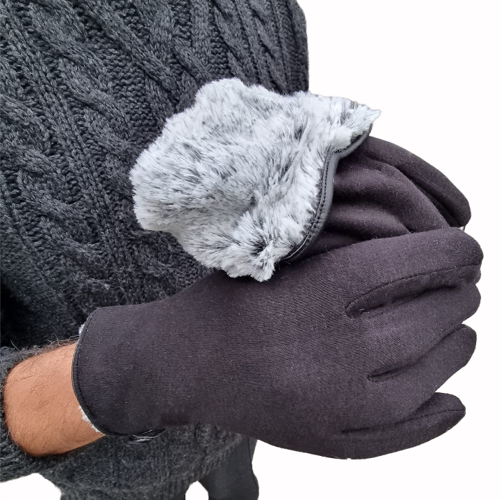 Men's Winter Lined Gloves – Soft and Warm | Perfect Gift for Him