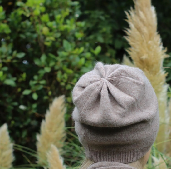 Bonnet ample en cachemire, bonnet d'hiver double épaisseur en cachemire pour homme, cadeau pour lui