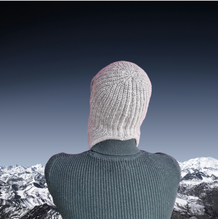 light grey Men’s Winter Cashmere Earflap Hat – Soft Trapper Style Beanie, Lightweight and Cozy Cold Weather Hat, Stylish Gift for Him