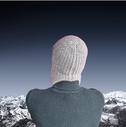 light grey Men’s Winter Cashmere Earflap Hat – Soft Trapper Style Beanie, Lightweight and Cozy Cold Weather Hat, Stylish Gift for Him