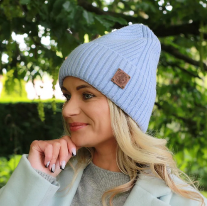 Mit Kaschmir und Seide gefütterte Strickmütze: Winddichte Wintermütze für Damen und Herren, ideal für dickes, lockiges und krauses Haar