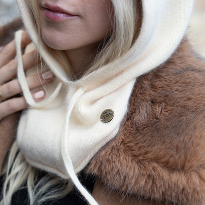 Cashmere Balaclava – Women’s Winter Hood Hat