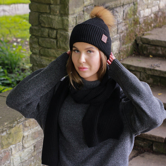 Bonnet pour femme doublé en cachemire et 100 % PURE SOIE, bonnet coupe-vent d'hiver, idéal pour les cheveux épais, bouclés et sans frisottis, cadeau pour elle