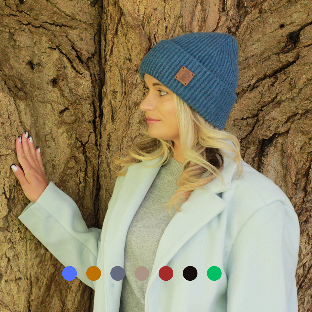 Bonnet pour femme doublé en cachemire et 100 % PURE SOIE, bonnet coupe-vent d'hiver, idéal pour les cheveux épais, bouclés et sans frisottis, cadeau pour elle