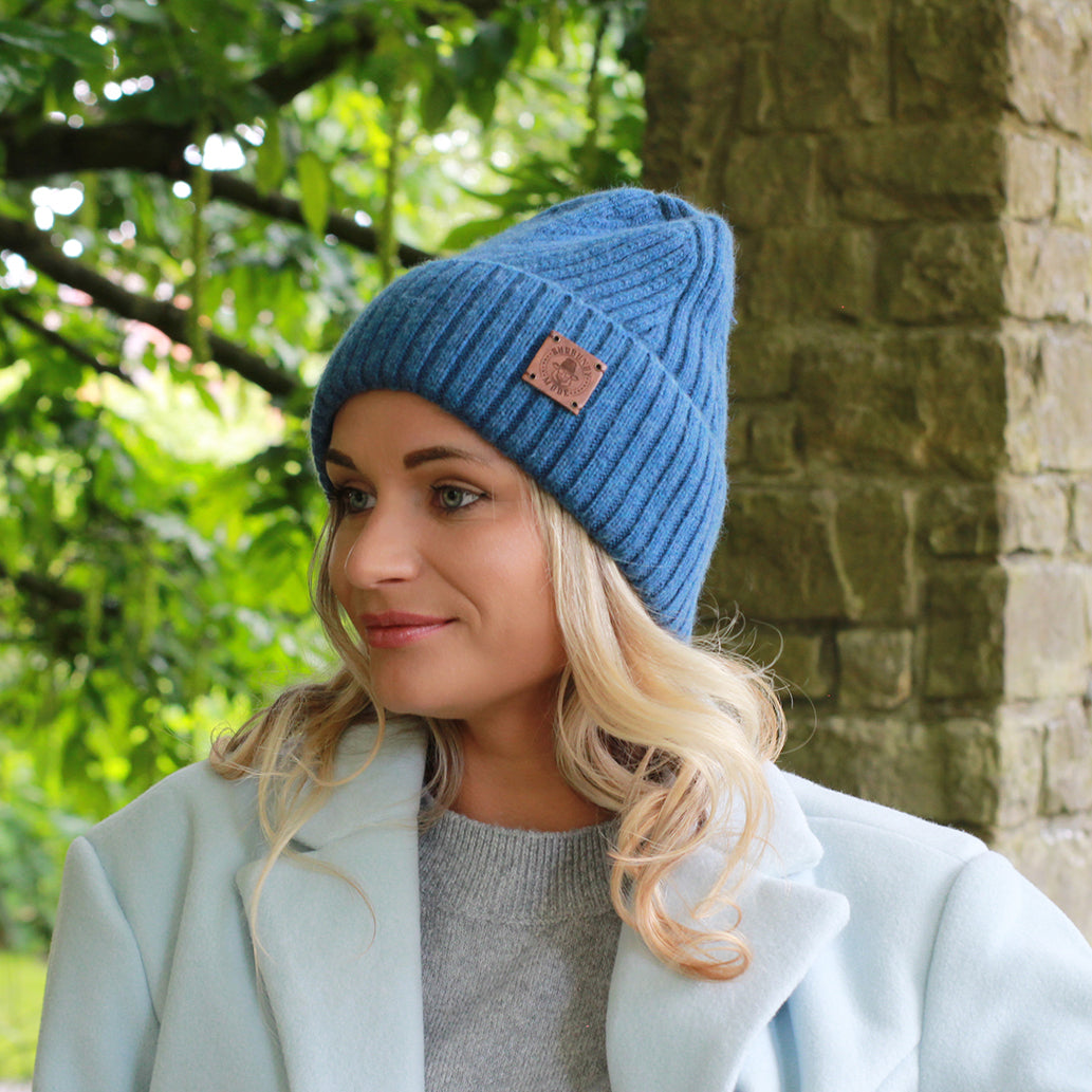 Bonnet tricoté doublé de soie et de cachemire : bonnet coupe-vent unisexe pour l'hiver, idéal pour les cheveux épais, bouclés et sans frisottis