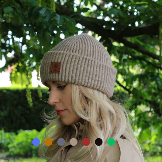 Bonnet pour femme doublé en cachemire et 100 % PURE SOIE, bonnet coupe-vent d'hiver, idéal pour les cheveux épais, bouclés et sans frisottis, cadeau pour elle