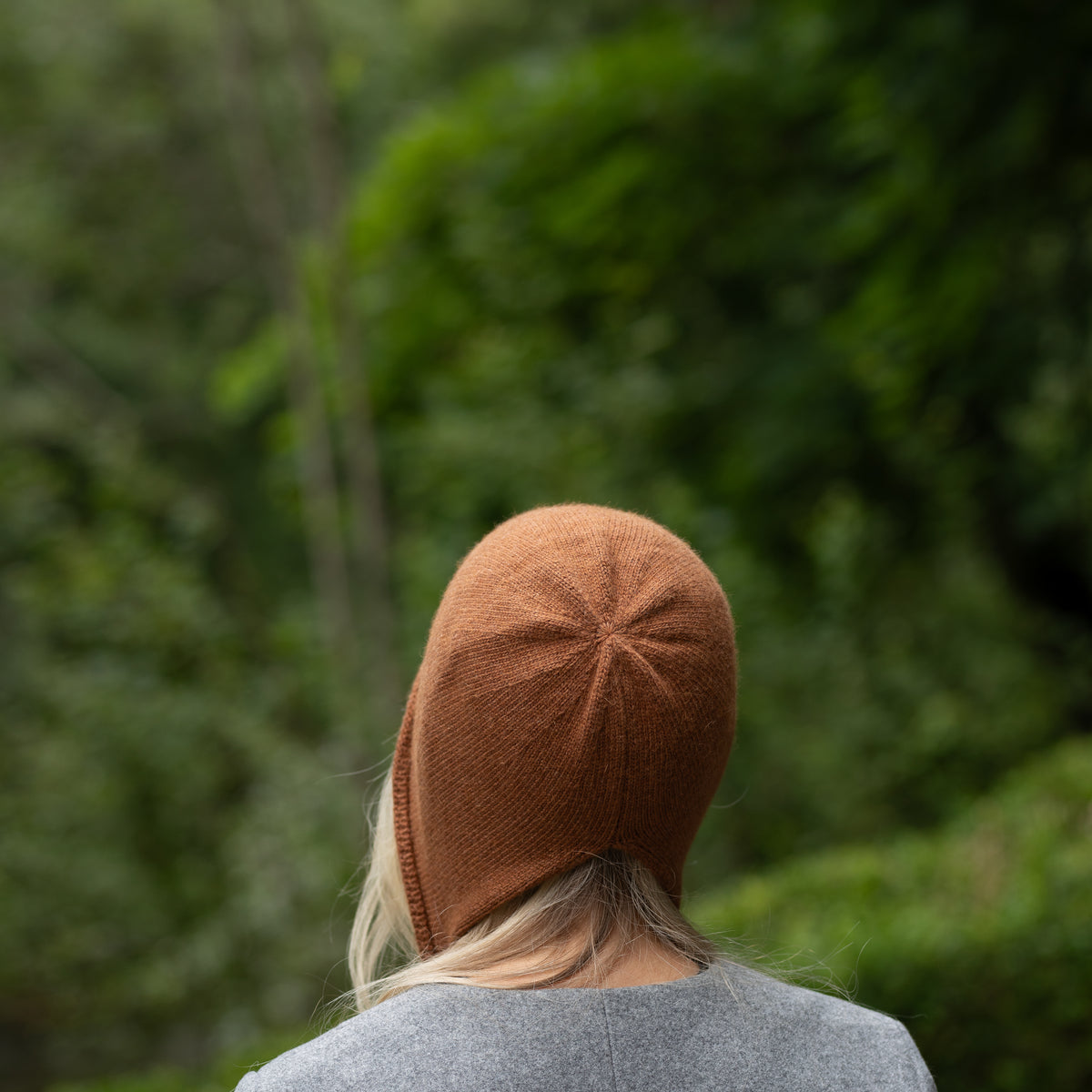 brown Women’s Cashmere Winter Hat