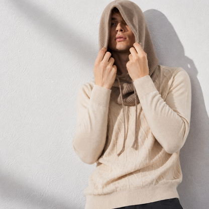 Cashmere Hooded Balaclava – Winter Hood Hat