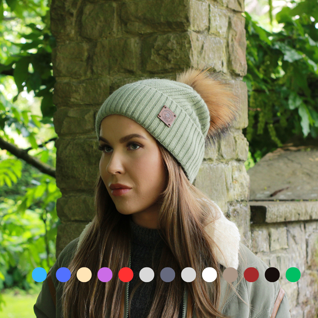 Bonnet tricoté doublé de soie et de cachemire : bonnet coupe-vent unisexe pour l'hiver, idéal pour les cheveux épais, bouclés et sans frisottis