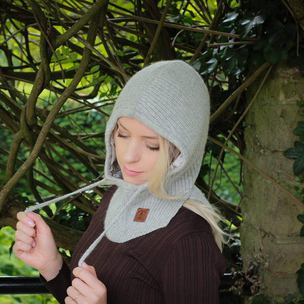 Kaschmir Winter warme Balaclava, Damen Winter Kaschmir Kapuze, Geschenk für Sie