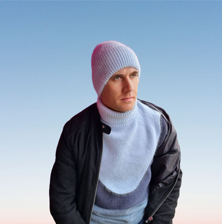 Men’s Winter Cashmere Hat and Neck Warmer Set – Soft Warm Beanie & Snood Gift for Him, Cozy 2-Piece Cold Weather Accessory