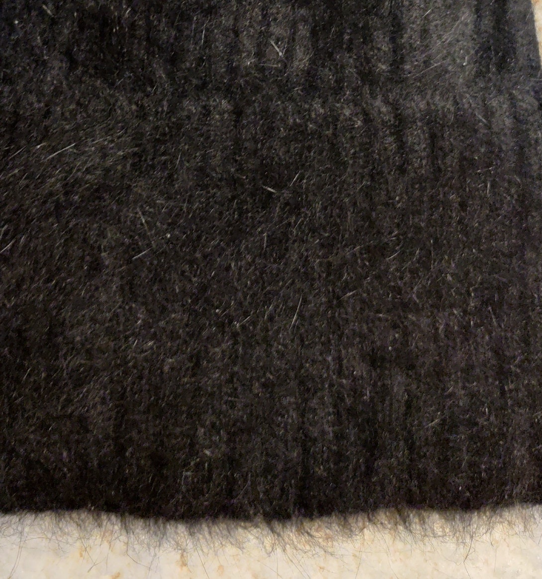 Bonnet en tricot véritable à double pompon pour femme, doublure intérieure en coton, bonnet en laine angora, bonnet épais, bonnet coupe-vent