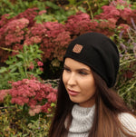 Kaschmir-Slouchy-Mütze für Damen | Leichte Wintermütze aus Kaschmir für Damen | Geschenk für Sie