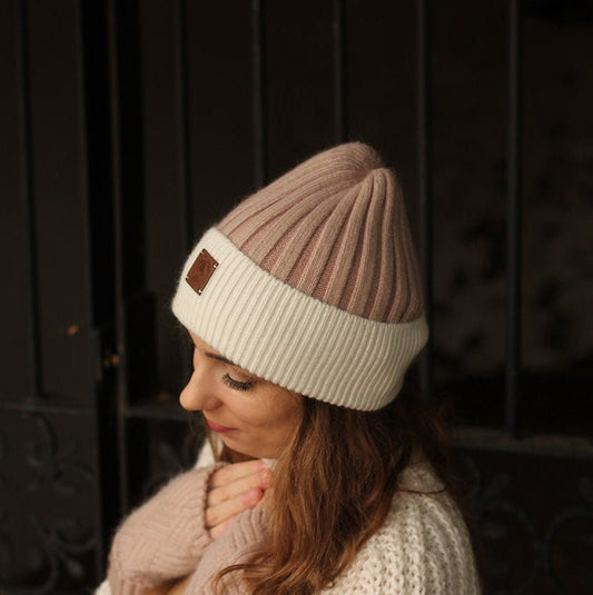 Cashmere beanie, womens cashmere hat, warm and soft cashmere beanie, Gift for her
