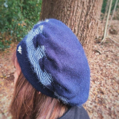 Women’s Cashmere Beret – Double-Layer Knit, Warm & Elegant Winter Hat, Stylish Gift for Her, Great Value