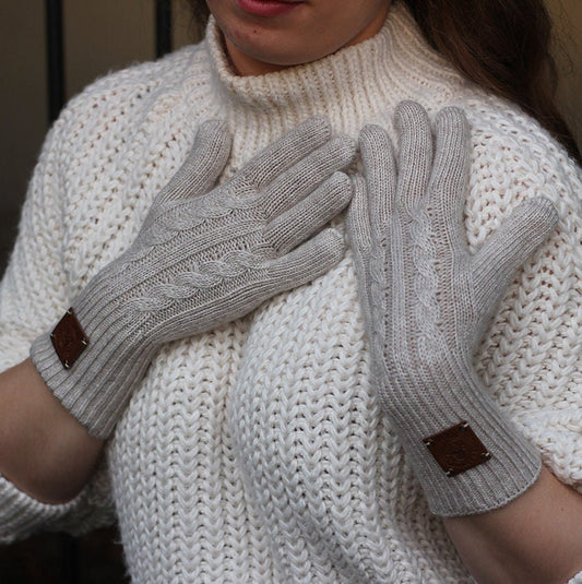 Gants en cachemire luxueux pour femmes – Doux, élégants et chauds en plusieurs couleurs | Cadeau parfait pour elle