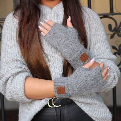 Mitaines en cachemire pour femme, gants d’hiver doux, chauds et douillets – Cadeau parfait pour elle