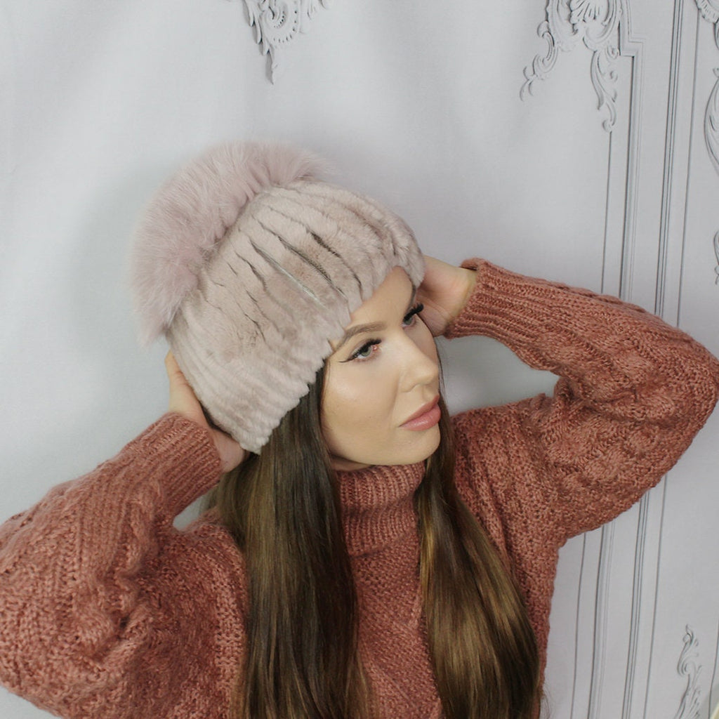 Cashmere hats angora wool hats warm and cozy beanies Burgundymode