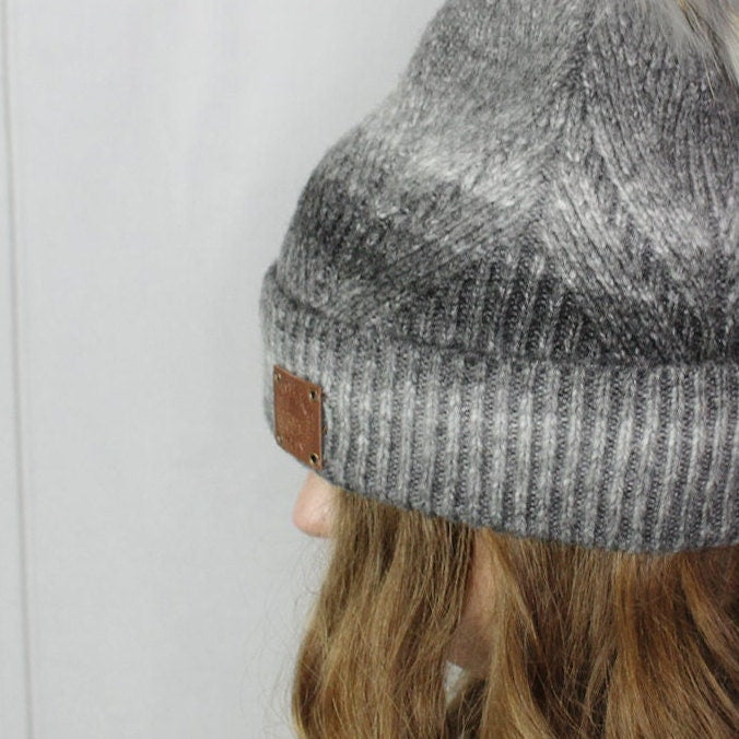 Kaschmirmütze, Kaschmirmütze für Damen, Warme und weiche Kaschmirmütze, Geschenk für Sie