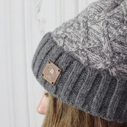 Bonnet d’hiver en laine pour femme