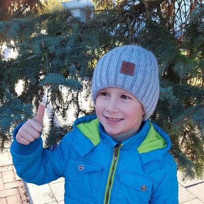 Kašmyro šilko pamušalu vaikų kepurė, Puikiai tinka storiems, garbanotiems, nesiveliantiems plaukams, Dovana berniukui, Dovana mergaitei