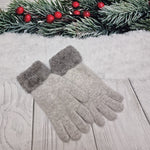 Luxuriously Warm Angora Wool Gloves – Thick, Lined Winter Essentials for Women