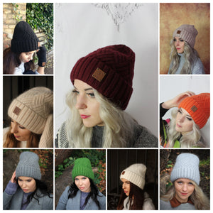 Luxurious Cashmere Hat | Women's Knit Beanie | Perfect Gift for Her