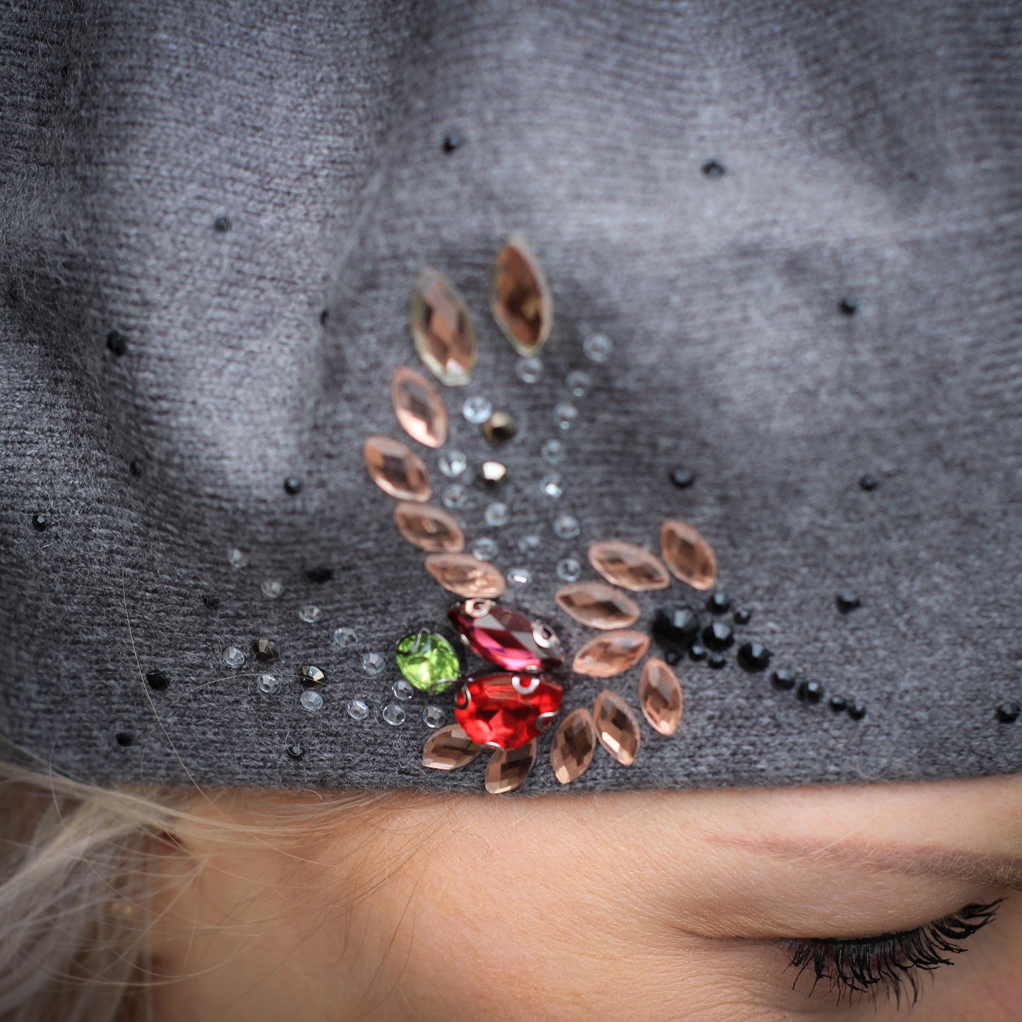 Cashmere beret, Womens winter hat, French beret, Cristmas gift for her