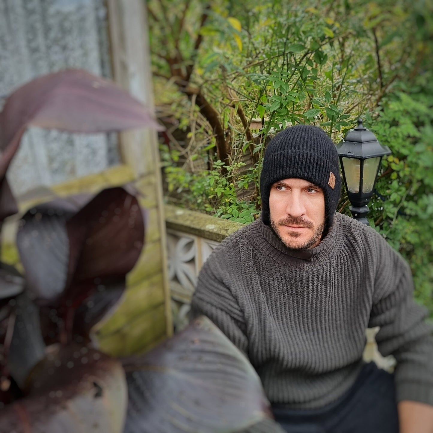 Bonnet cache-oreilles unisexe, bonnet d'hiver en laine pour homme, cadeau pour lui