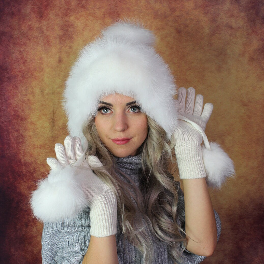 Cashmere gloves for women, soft stylish and warm women's cashmere gloves in many color