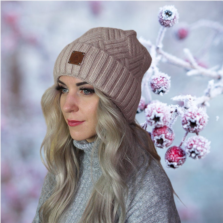 Luxurious Cashmere Hat | Women's Knit Beanie | Perfect Gift for Her