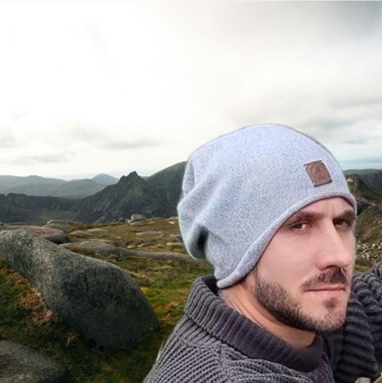 Bonnet ample en cachemire pour homme | Bonnet d'hiver léger en cachemire pour homme | Cadeau pour lui