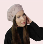 Béret en cachemire pour femme, Bonnet d'hiver pour femme, Béret en cachemire français, Cadeau pour elle