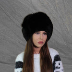 Natural Fox Fur Women's Hat: Windproof and Warm with Lining – Perfect Gift for Her