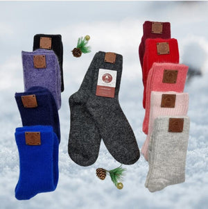 Kaschmir Damensocken, Wollsocken, Warme und weiche Wintersocken für Damen, Geschenk für Sie