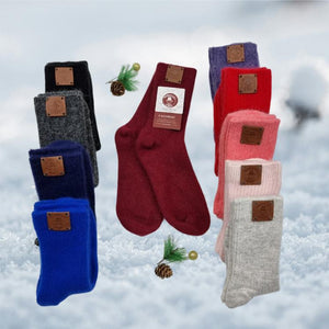 Kaschmir Damensocken, Wollsocken, Warme und weiche Wintersocken für Damen, Geschenk für Sie