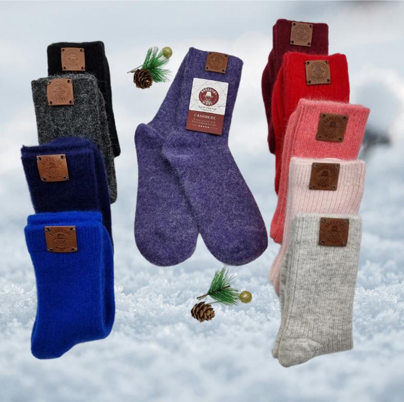 Kaschmir Damensocken, Wollsocken, Warme und weiche Wintersocken für Damen, Geschenk für Sie