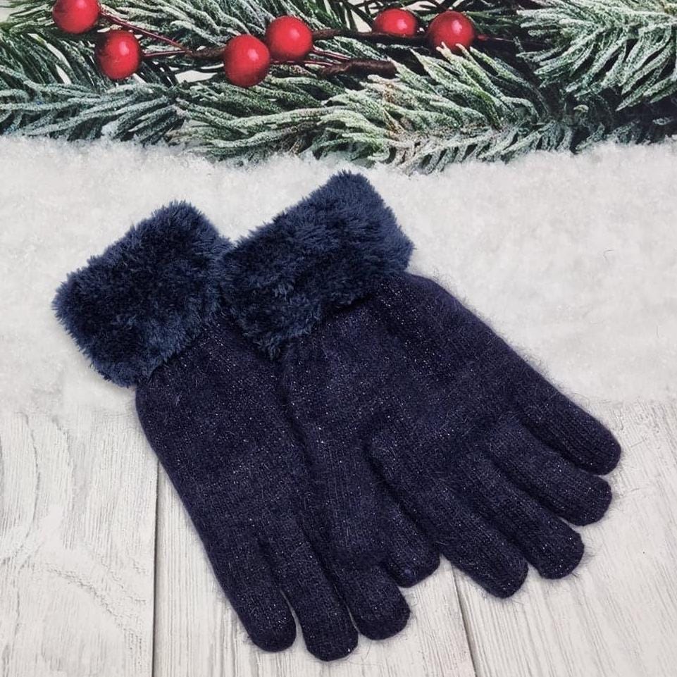 Gants en laine angora luxueusement chauds – Des essentiels d’hiver épais et doublés pour les femmes