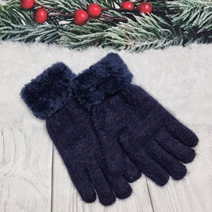 Luxuriös warme Handschuhe aus Angorawolle – dicke, gefütterte Winter-Essentials für Damen