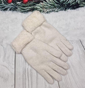 Luxuriös warme Handschuhe aus Angorawolle – dicke, gefütterte Winter-Essentials für Damen