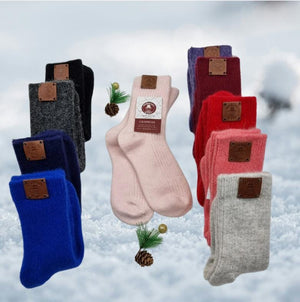 Kaschmir Damensocken, Wollsocken, Warme und weiche Wintersocken für Damen, Geschenk für Sie